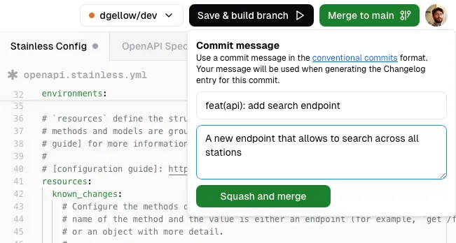Merge developer branch