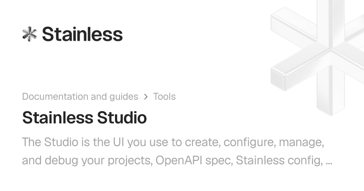 Stainless Studio | Stainless